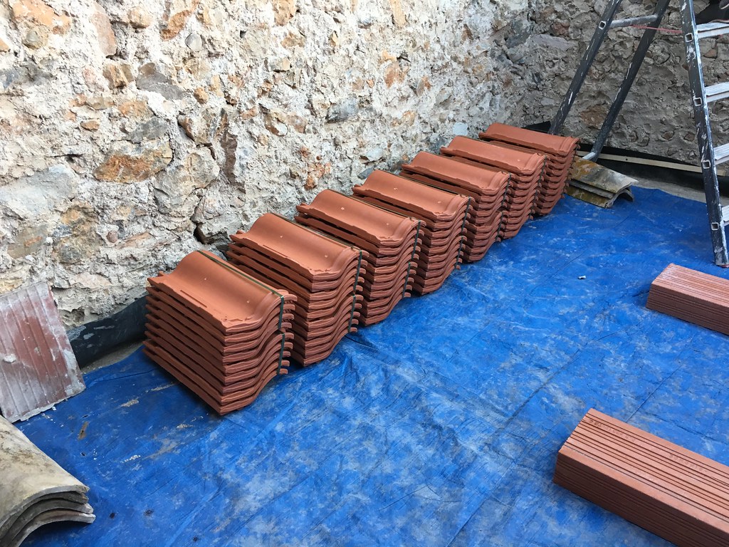 Efter – Tegelpannebyte, villa